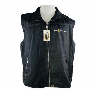 MGD BLINDDATE Miller Genuine Draft Beer Black Vest Size‎ XL